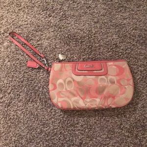 Coach wristlet